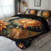 Sun And Moon Bedding Set 3D Printing 2-3 Piece Set (No Core) Suitable for Bedroom Duvet Cover Set Gift Home Decor Textile