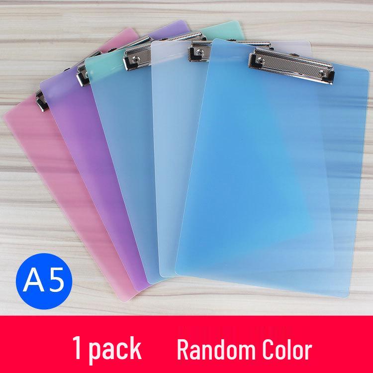 A4/A5 Clip Folder & Writing Board with Receipt Storage