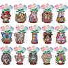 2026 Calendar Diamond Painting Calendar Set Wooden DIY Diamond Art Desk Calendar for Home Office  Scheduling