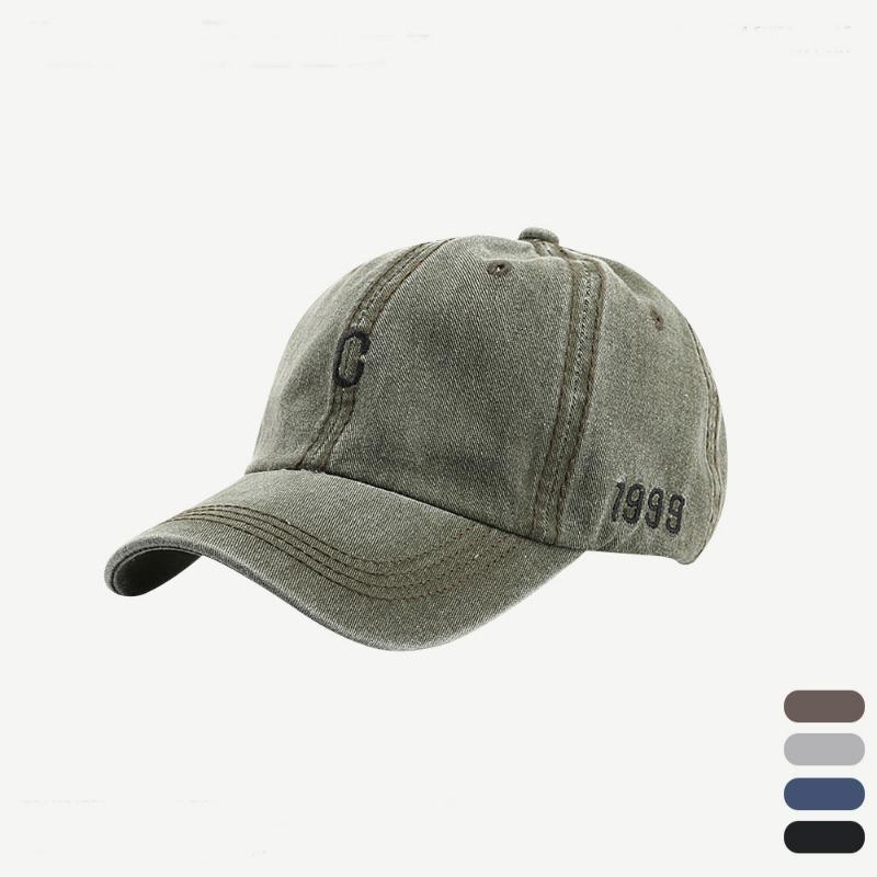 

Hat Men s Vintage Old Cap Female Student Versatile Embroidery Casual Soft Top Hat Sports Street Adjustable армия зеленый