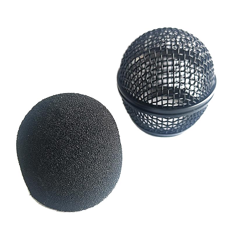 1ks Pro Shure Sm58 Bezdrátový Mikrofon Náhradní Kovová Mřížka Mikrofonu Výměna Profesionální Párty Mikrofon Hlava Díl