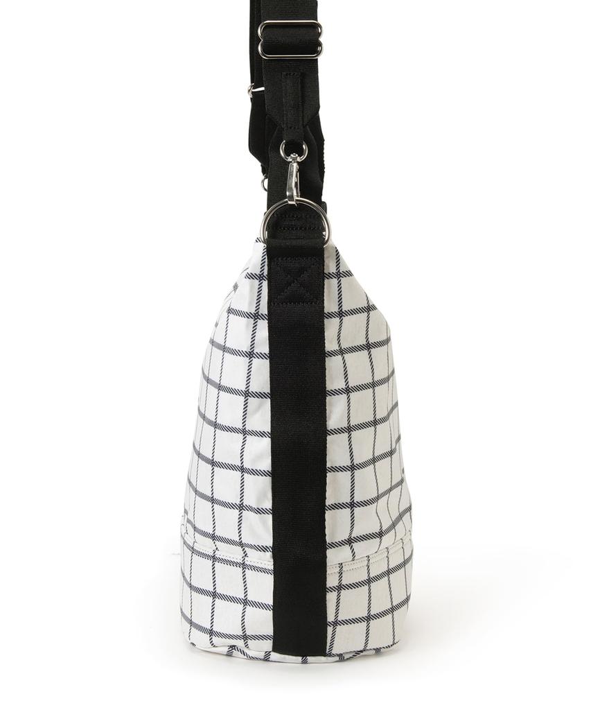 CONVERTIBLE BUCKET Check BAG/1540/Monoclass