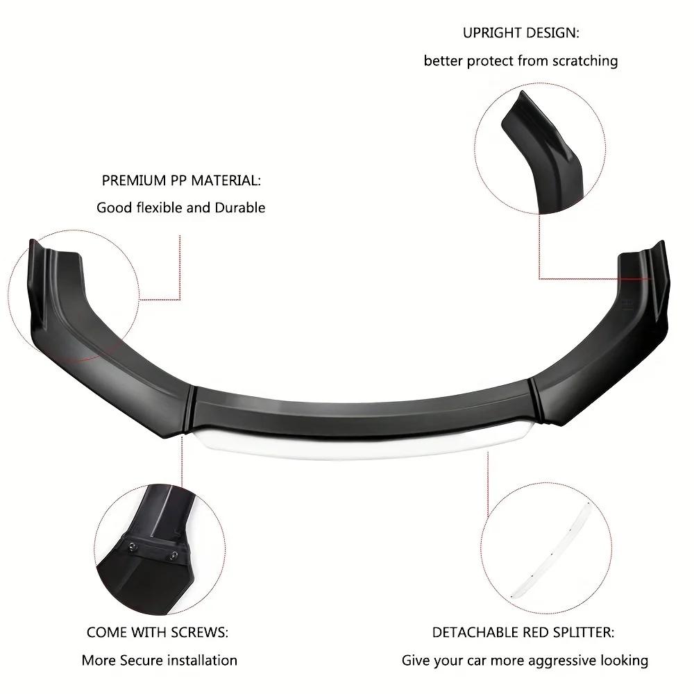 General Motors front shovel, front bumper, lip spoiler, car modification, front lip bumper, bumper, anti-collision decoration