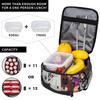 Fundamental Paper Education Lunch Bag For Women Designer Lunch Box Leisure School Cooler Bag Convenient Oxford Thermal Handbags