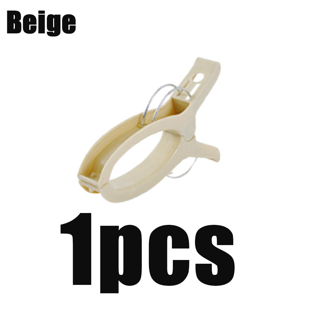

1-4 шт. Большие зажимы для пляжных полотенец Пластиковые многоразовые Нескользящие Фиксированные Прищепки для одежды для стирки Шезлонг для загара Организация дома и ванной