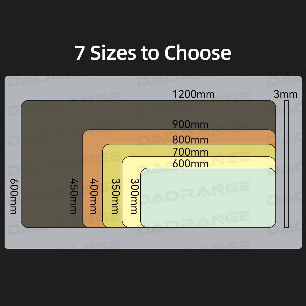 For Multi Size Wool Felt Mouse Pad Office Computer Desk Protector Mat Keyboard Non-slip Mat Laptop Table Cushion Gaming Accessories