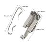 Christmas Light Clips For Outside 30X Metal Lights Gutter Hooks Lighting Hooks For Festival Decoration Outside Decoration For