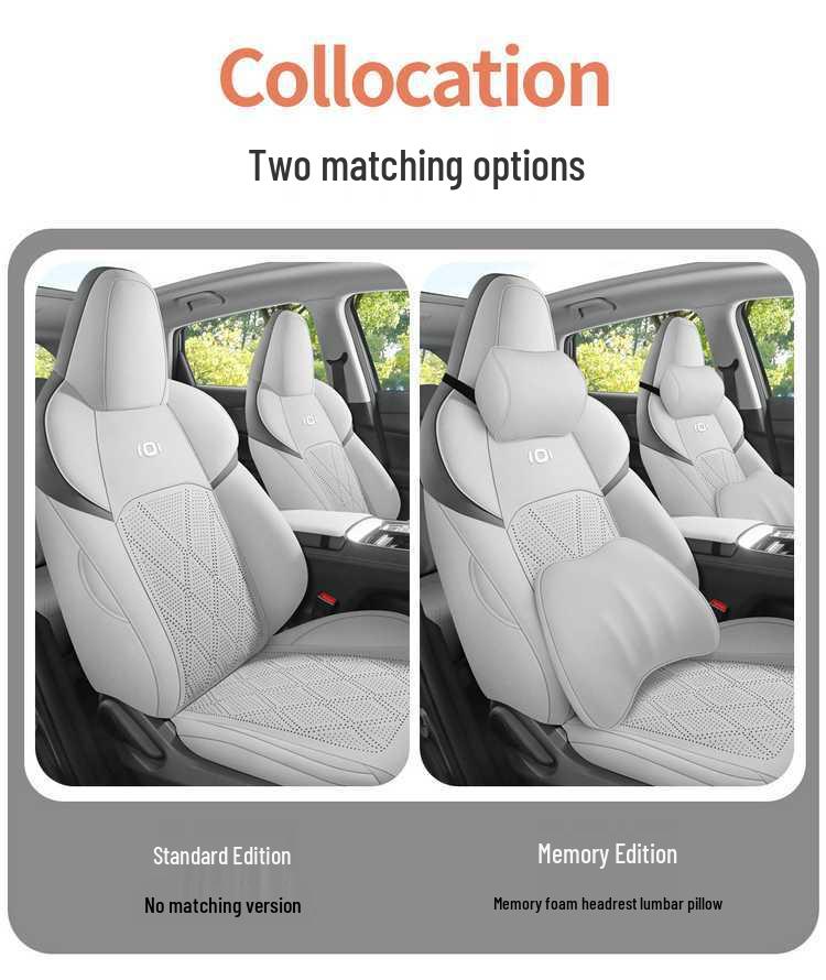 All-Season Seat Covers for 2025 Changan Qiyuan Q05 - Full-Coverage Car Seat Cushions