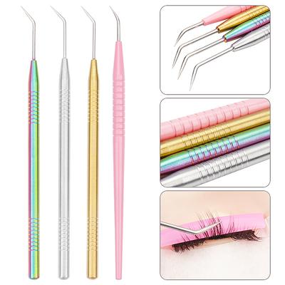 1 Stück Wimpernwelle Hebewerkzeuge Metall Reinigungsstangen Schönheit Wimperntrennwerkzeug Pfropfen Falsche Wimpern Verlängerung Make-up Zubehör