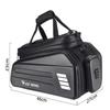 Electric Bike Trunk Bag Structured Easy To Install for Cyclists