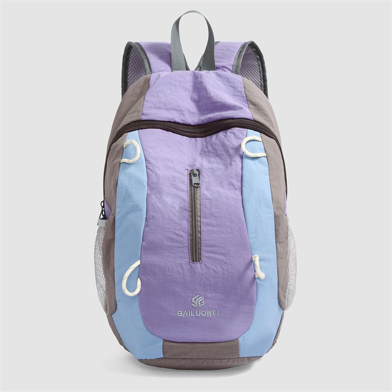 Lightweight Outdoor Backpack Color Block Backpack