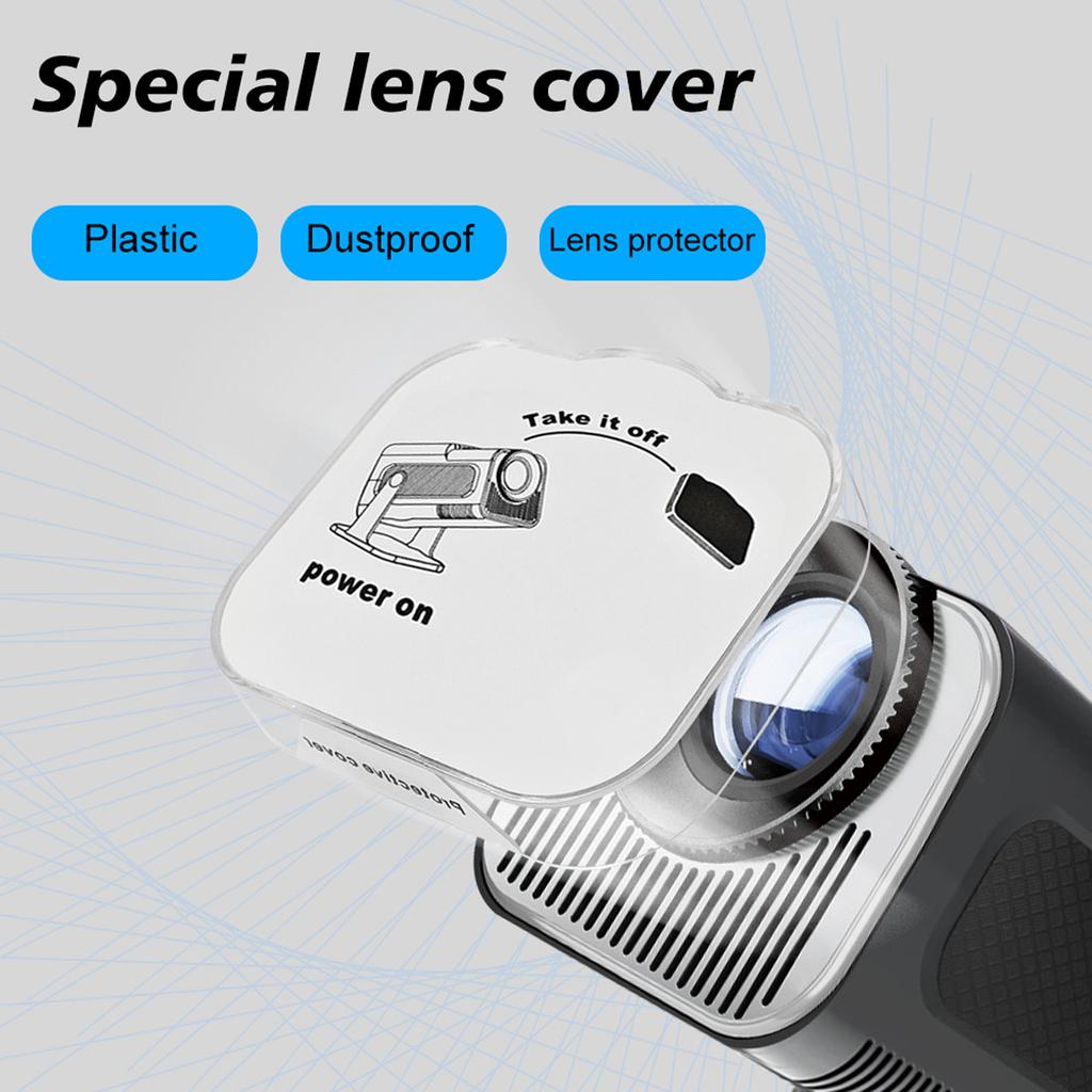 Mini Projector Lens Dust Cover Protector for HY320 with Scratch Resistant and Easy Installation