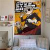 Soul Eater Tapestry Shinigami Scythe Witch Black Cat School Uniform Theme Bedroom Decoration Tapestry