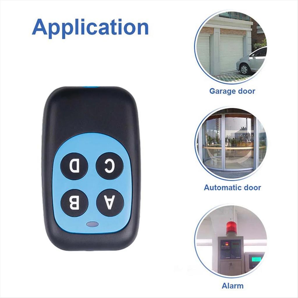 Remote Control Multi-Frequency 433 MHz Universal Garage Door Opener Duplicator