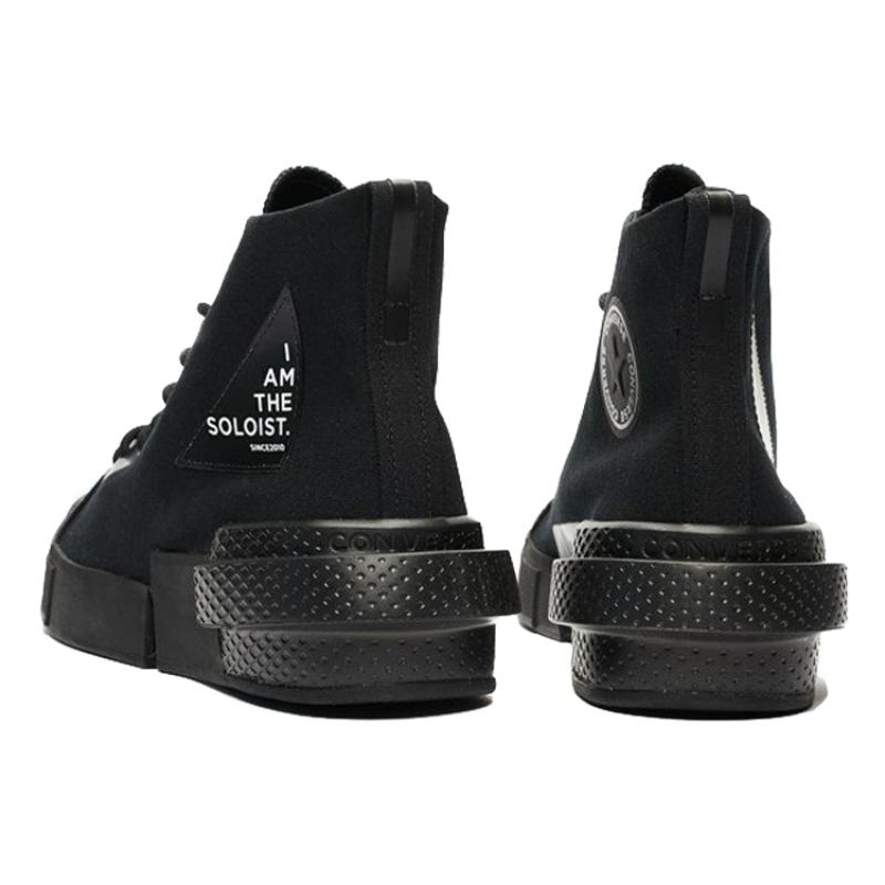 THE SOLOIST X Converse Disrupt CX Disrupt CX Hi Simple and Versatile High-Top Canvas Shoes Unisex Black