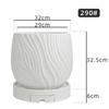 Large Caliber Resin Flower Pot for Monstera Deliciosa - Durable, Thickened Design with a Luxurious Touch