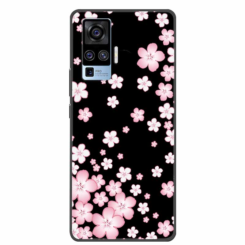 Für Vivo X50 Pro Hülle Cartoon TPU Weiches Silikon Handyhüllen für Vivo X50 Pro Plus Pro+ Abdeckung für Vivo X50 5G V2001A Süße Coque