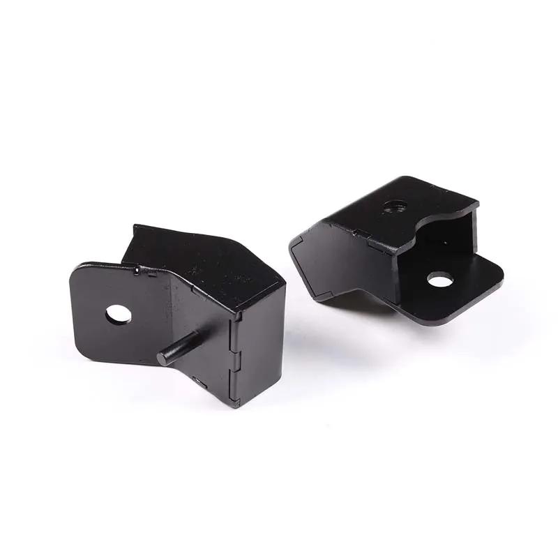 2pcs/Set Steel Black Car Front Seat Foot Heightening Bracket For Toyota Tacoma 2016-2022 Auto Interior