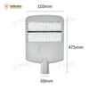 Hanzhuo Crystal Cloud Outdoor LED Streetlight Head