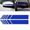 Interior Accessories Stripes Sticker Car Rearview Mirror Sticker Car Sticker Auto Sticker