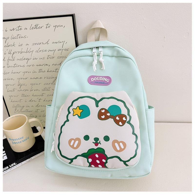 New High-value, Fresh, Sweet and Cute Rabbit Backpack, Kindergarten Level 1-3 Lightweight Backpack