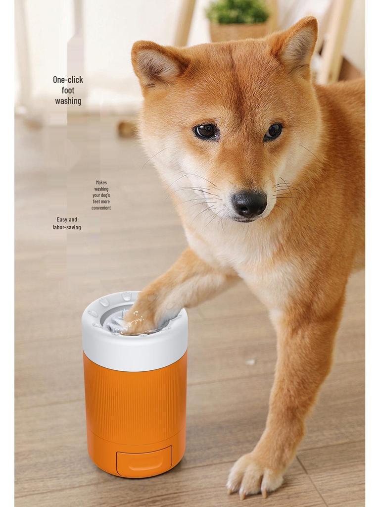 Automatic Dog and Cat Paw Washing Cup