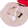 Cute Cotton Pet Fisherman Hat Round Brim Adjustable Rope Buckle Pet Hat with Ear Holes Breathable Dog Cat Sunshade Hat Travel