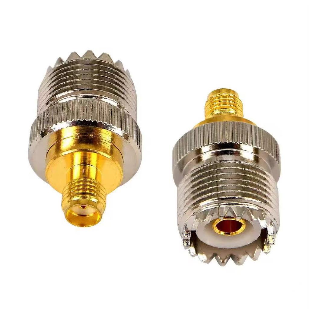 SMA To UHF PL259 SO239 RF Coaxial Walkie Talkie Antenna Adapter