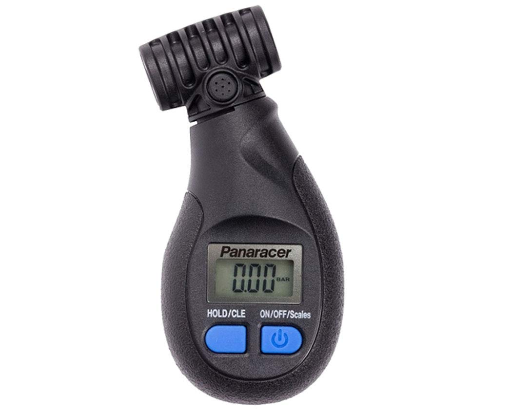 

Panaracer Цифровой манометр для шин с двумя головками (Совместимый с США/Францией) BTG-PDDL2 чёрный