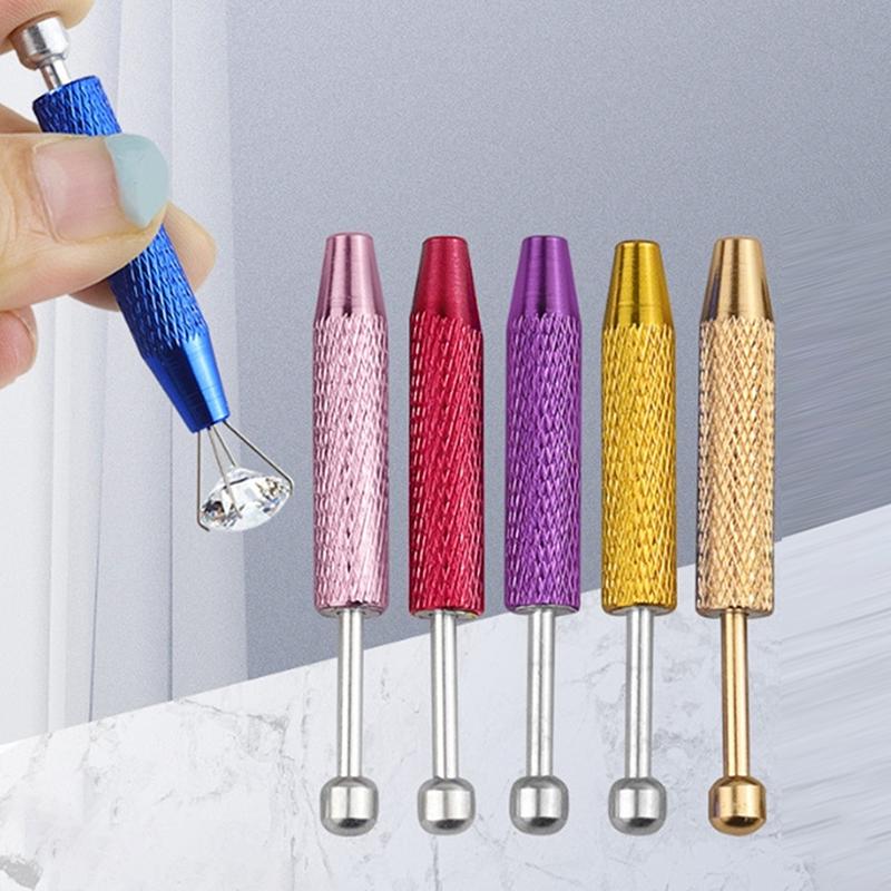 4 Claw Pick Up Tool Claws Beads Electronic Component Grabber Gems Prong Holder IC BGA Stainless Steel Chip Gripper