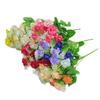 15 Wild Rose Artificial Flowers for Wedding & Home Décor