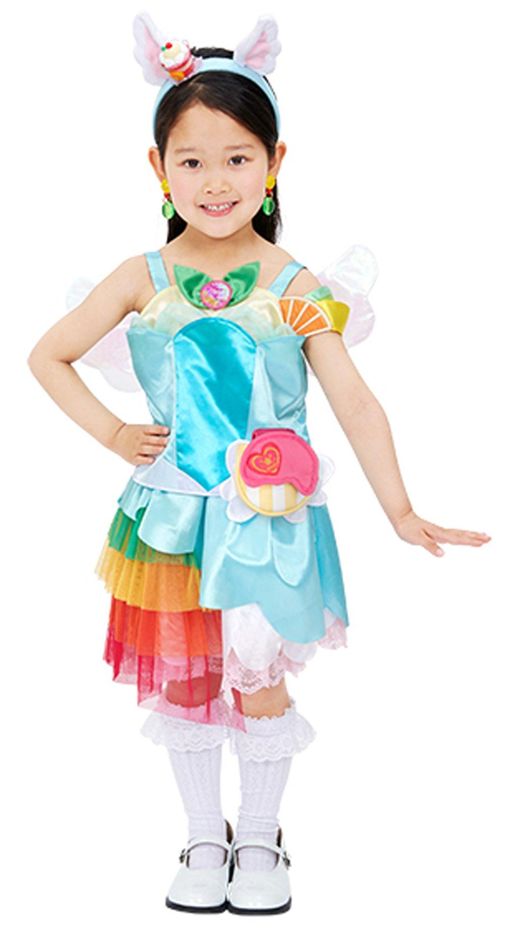 

Kirakira PreCure A La Mode Cure Parfait Transformation Pretium Kids Costume Girls