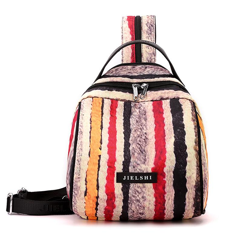 

Модный рюкзак с принтом большой вместимости для отдыха и путешествий, женские сумки, стильный и универсальный рюкзак