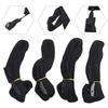 Tie Down Buckle Car Roof Rack Luggage 4PCS 9.8ft Black