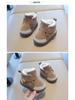 Velvet-Lined Winter Snow Boots for Infants, Soft Sole Non-Slip Shoes for Ages 1-4