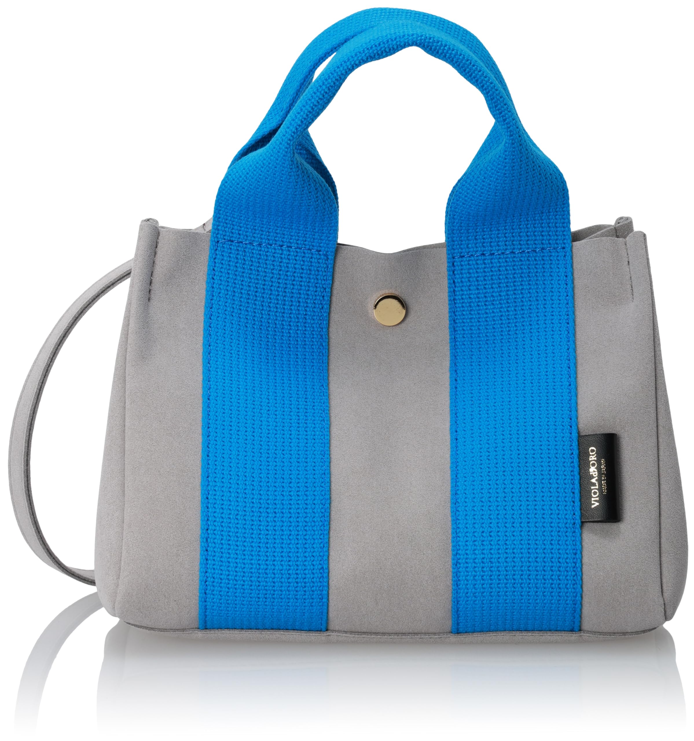 

GINO gray x cobalt blue [Viola D oro] V-2075 Women s