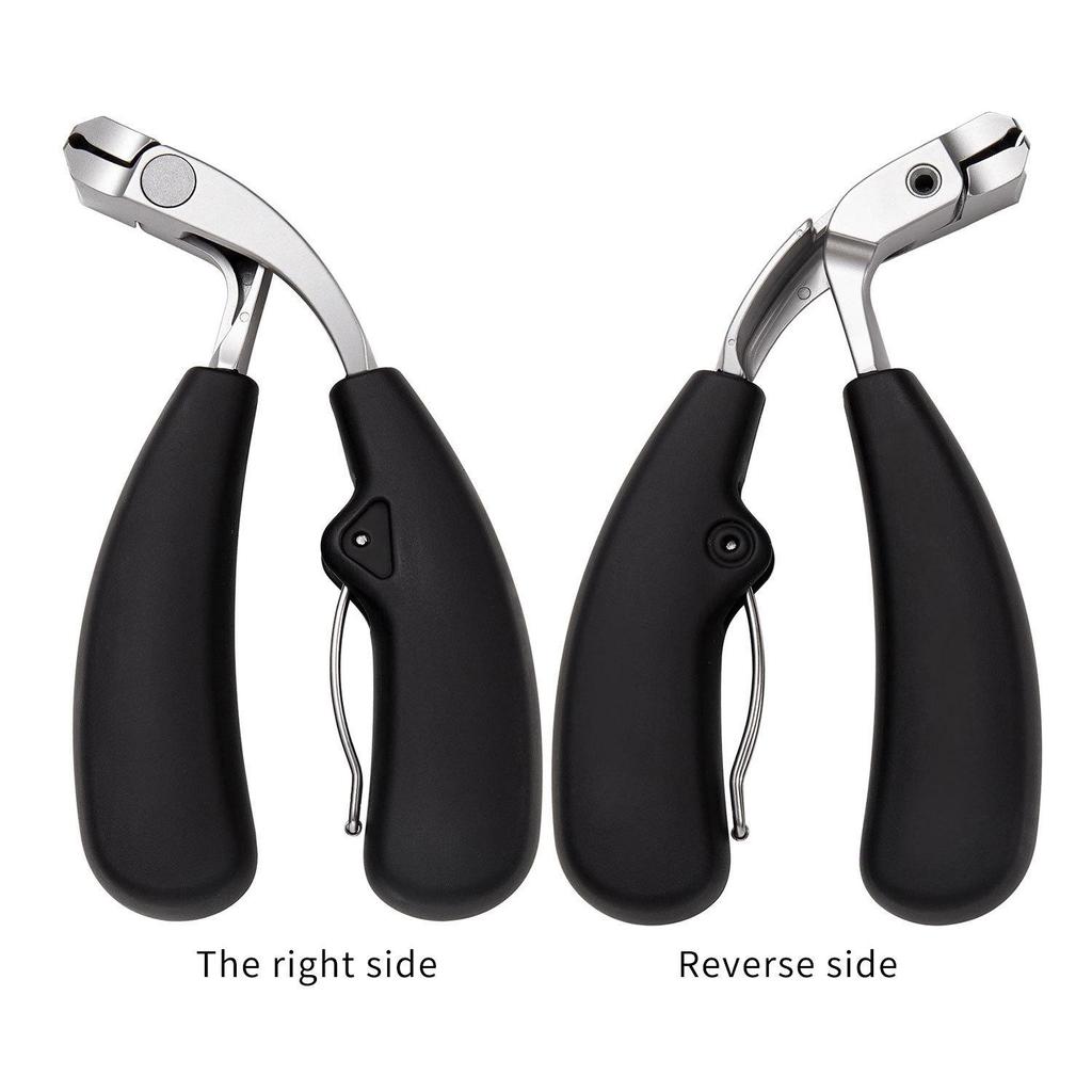 Large Opening Ingrown Nail Clipper with ABS Handle for Thick Nails