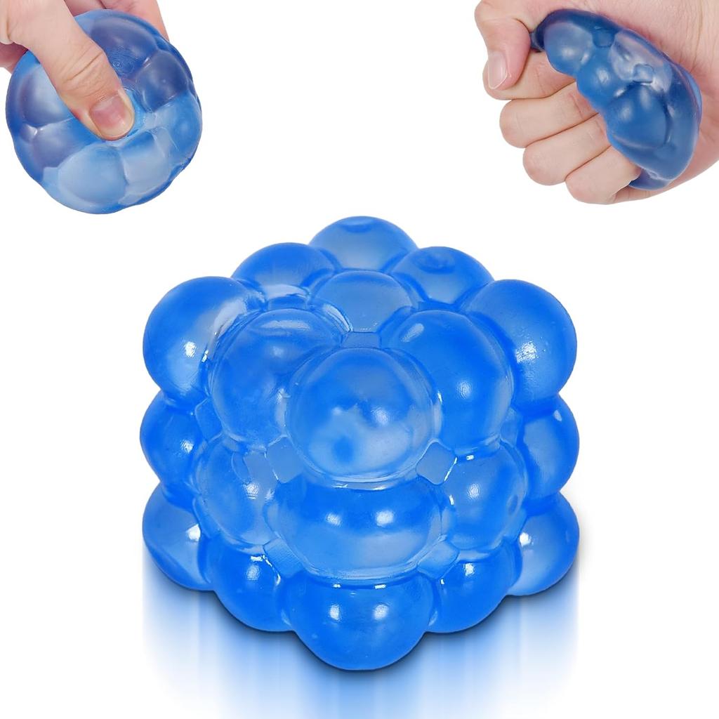 Irregular Blocks Soft Squishy Stress Balls for Kids & Adults, Stress Cube Fidget Toy with Squishy Texture for Anxiety Relief
