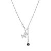 Small Horse Long Necklace for Women, Elegant and Luxurious High-end Style, Sweater Chain, Neck Accessory