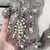 Lace Bead Embroidery Pair Of Flower Collar Wedding Dress Decoration Bridal Headdress Diy Hand-Sewn Decal Accessories