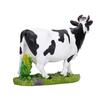 Animals Figures Statue Resin Miniature Cow Figurines for Desktop Garden Decoration