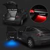 LED Atmosphere Footwell Lights For Model 3 Y S X Interior Floor Door Puddle Decorative Lamp Car Accessories