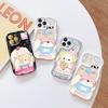 Cute Cartoon Pattern Cream Texture Casing Wavy Edge Soft Silicone Cover Phone Case for OPPO Reno Realme
