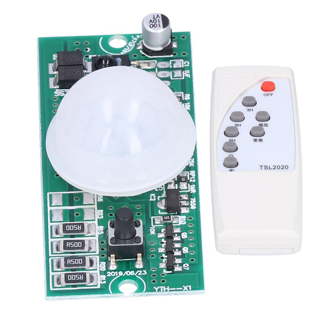 Remote Control Solar Circuit Board Human Body Induction 3.2V 3.7V Street Lamp Controller Module