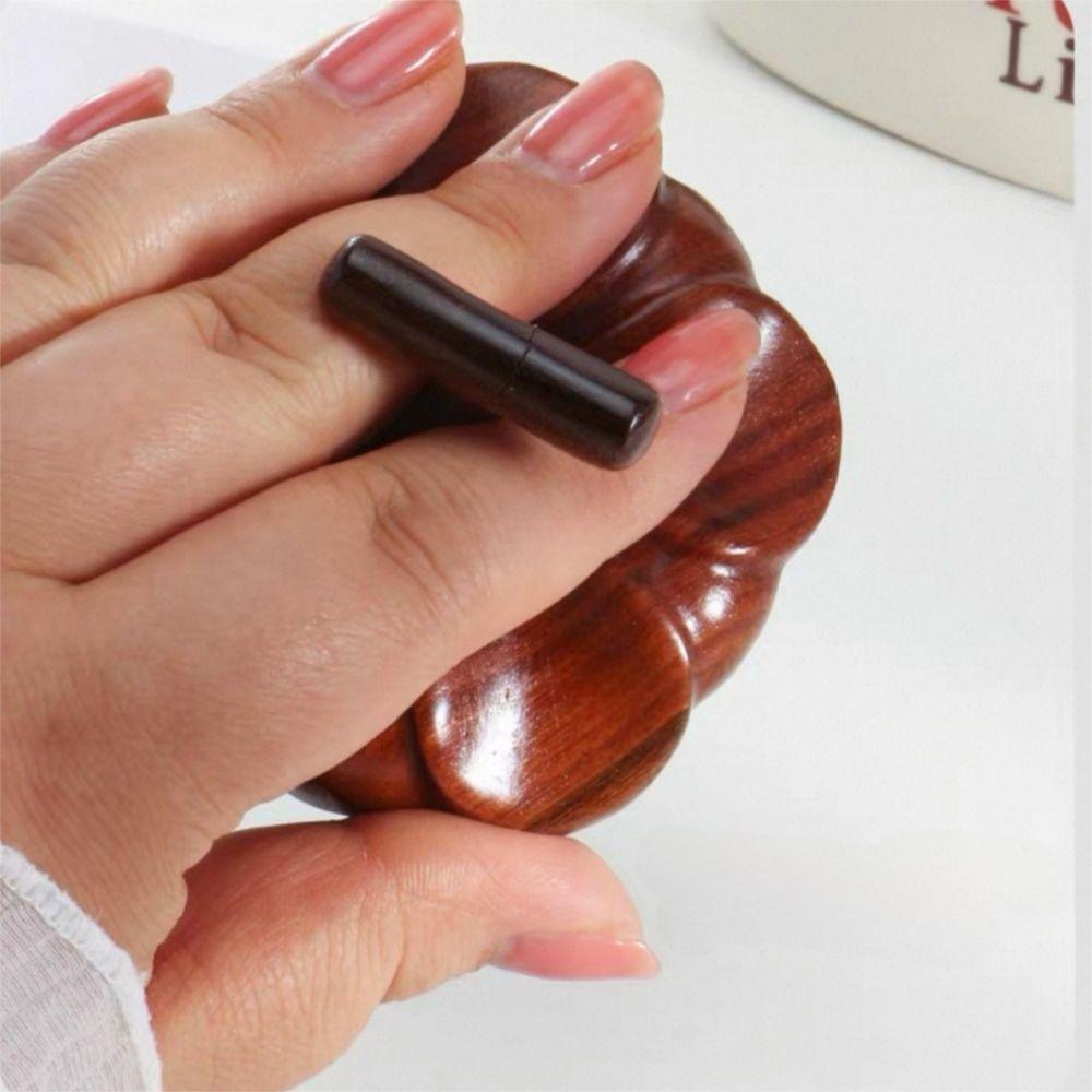 Circular Tooth Therapy Massage Comb Sandalwood Scraping Body Massager  Women/Girl