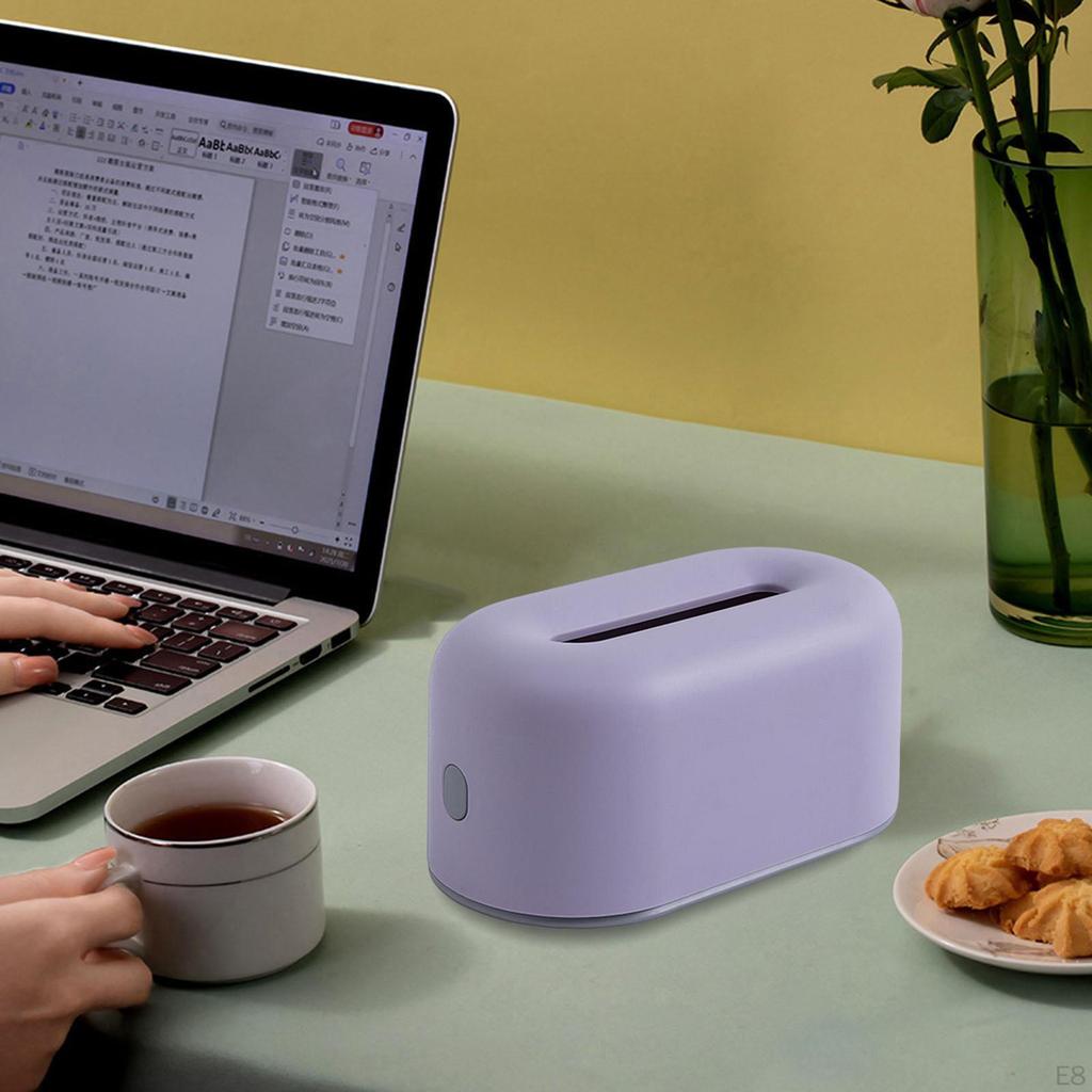 Elegant Plastic Tissue Box Holder for Bathroom Vanity Decor