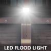 100W LED Flood Light Outdoor - Super Bright IP66 Waterproof Security Light with 120° Beam Angle, Aluminum Housing for Yard, Garden, Garage, Stadium