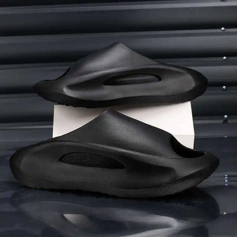 Fashion Lightweight Does Not Slip Men's Brand High Sneakers Black And White Shoes Man Boots Large Size Sport Special Offers