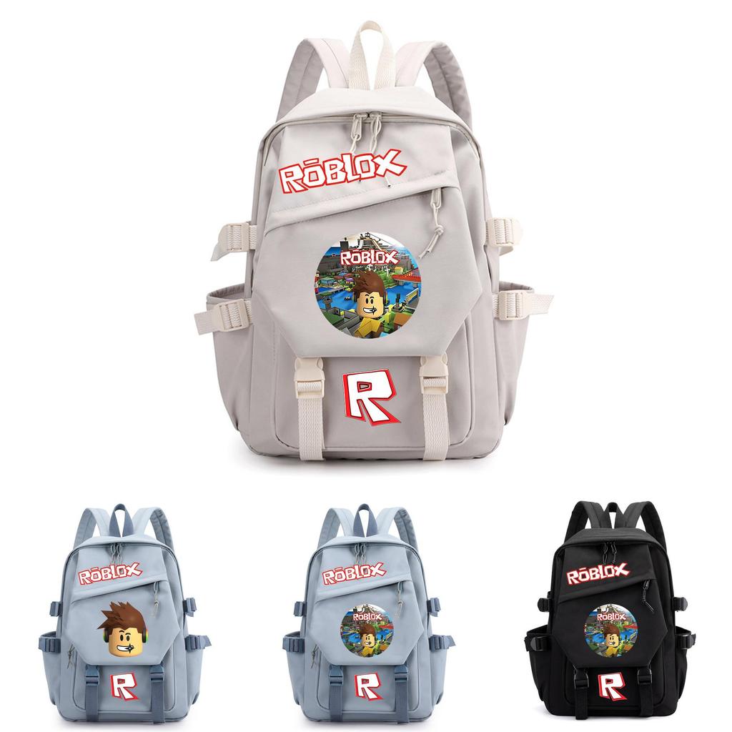 Roblox Backpack For Teens With Oxford Fabric Casual School And Travel Bag