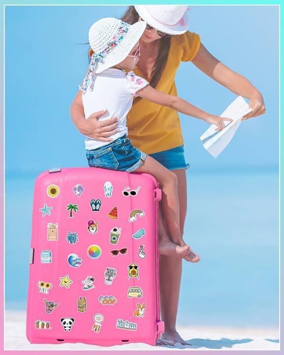 100Pcs Small Fresh Stickers Ins Wind Vsco Luggage Water Cup Refrigerator Scooter Waterproof Decorative Stickers